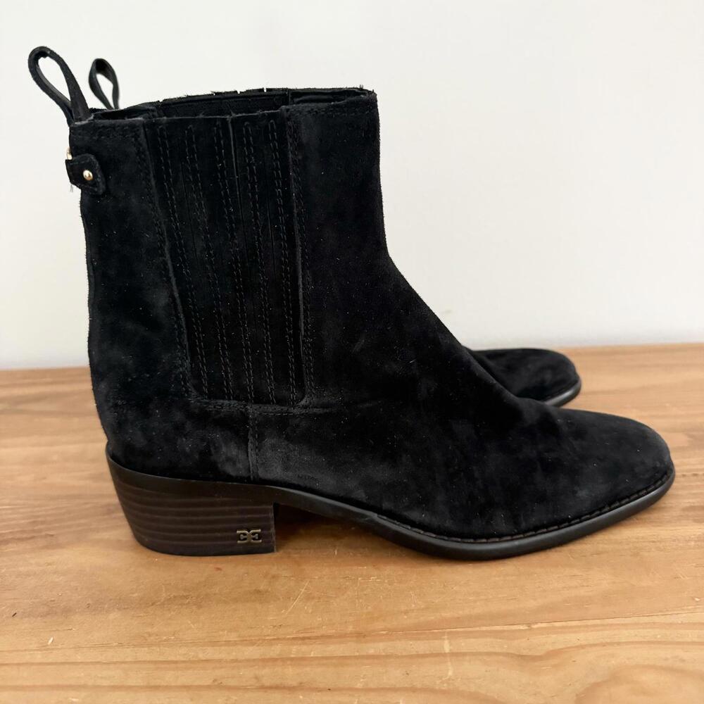Sam Edelman Black Ankle Boots